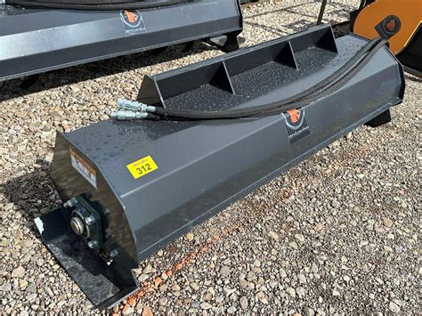 wolverine 72 in hydraulic rotary skid steer tiller|wolverine 72 tiller for sale.